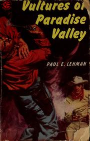 Cover of: Vultures of Paradise Valley