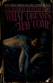Cover of: What dreams may come
