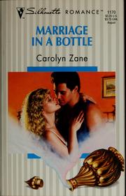 Cover of: Marriage in a bottle