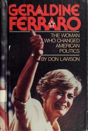 Geraldine Ferraro by Don Lawson
