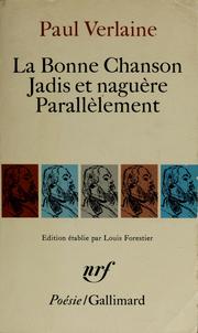 Œuvres poétiques by Paul Verlaine