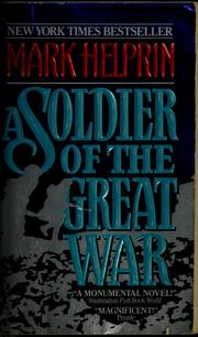 Cover of: A soldier of the great war