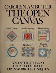 Cover of: The open canvas