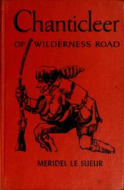 Cover of: Chanticleer of Wilderness Road: a story of Davy Crockett