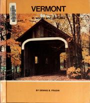 Cover of: Vermont in words and pictures
