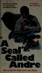 Cover of: A seal called Andre
