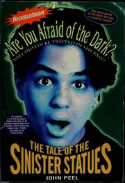 Cover of: The Tale of the Sinister Statues (Are You Afraid of the Dark? #1)