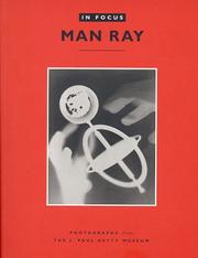 Cover of: Man Ray: photographs from the J. Paul Getty Museum.