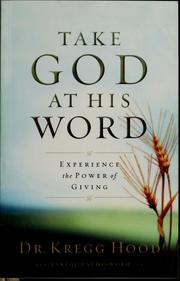 Cover of: Take God at his word