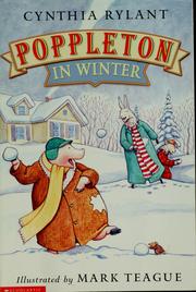 Cover of: Poppleton in winter by Cynthia Rylant