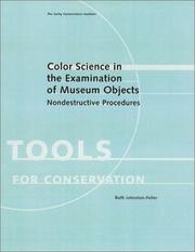 Color science in the examination of museum objects : nondestructive procedures