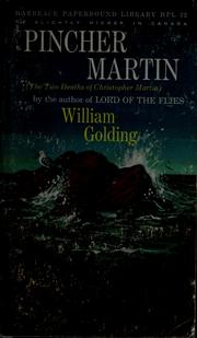 Cover of: Pincher Martin by William Golding