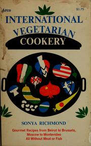 Cover of: International vegetarian cookery.
