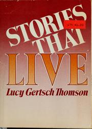 Cover of: Stories that live