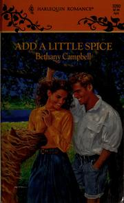 Cover of: Add a Little Spice