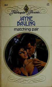 Cover of: Matching pair