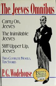 Cover of: A Jeeves omnibus