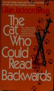 Cover of: The Cat Who  could read backwards: Could Read Backwards