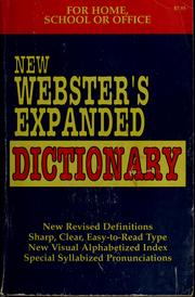 Cover of: New Webster's expanded dictionary
