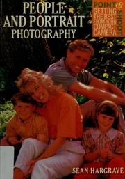 Cover of: People and portrait photography