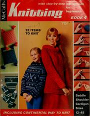 Cover of: McCall's knitting