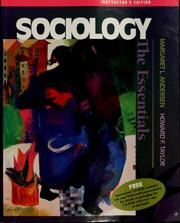 Cover of: Sociology by Margaret L. Andersen