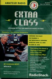 Cover of: Extra class: FCC license preparation for element 4