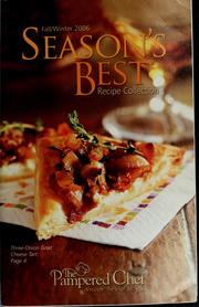 Cover of: The Pampered Chef's season's best recipe collection