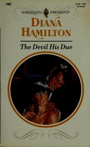 The Devil His Due by Diana Hamilton