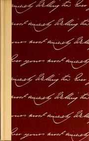Cover of: My dear Mrs. Jones: the letters of the first Duke of Wellington to Mrs. Jones of Pantglas.