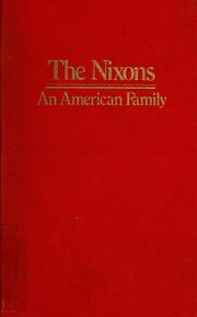 Cover of: The Nixons: an American family by Edwin Palmer Hoyt