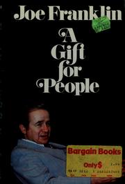 Cover of: A gift for people