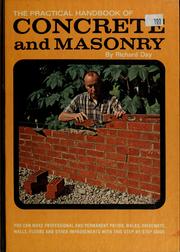Cover of: The practical handbook of concrete and masonry: by Richard Day