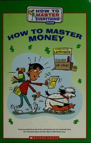 Cover of: How to master money
