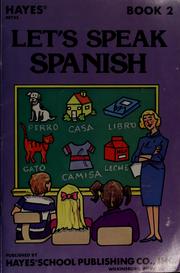 Cover of: Let's speak Spanish