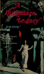 Cover of: A nightmare legacy