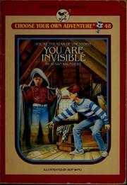 Cover of: You are invisible by Susan Saunders