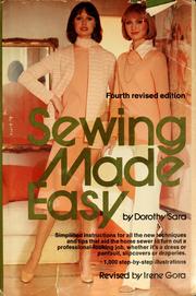 Cover of: Sewing made easy