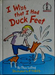 Cover of: I wish that I had duck feet