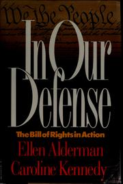 In our defense by Ellen Alderman
