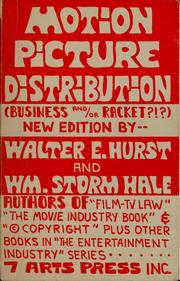 Cover of: Motion picture distribution (business and/or racket?!?)