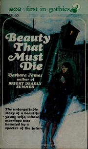 Cover of: Beauty that must die