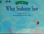 Cover of: What seahorse saw