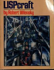 Lispcraft by Robert Wilensky