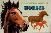 Cover of: I can read about horses