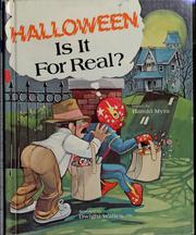 Cover of: Halloween, is it for real? by Harold Lawrence Myra