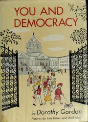 Cover of: You and democracy