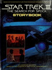 Star Trek III - The Search For Spock (storybook) by Larry Weinberg
