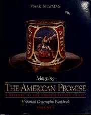 Cover of: Mapping The American promise: historical geography workbook