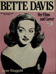Cover of: Bette Davis, her films and career